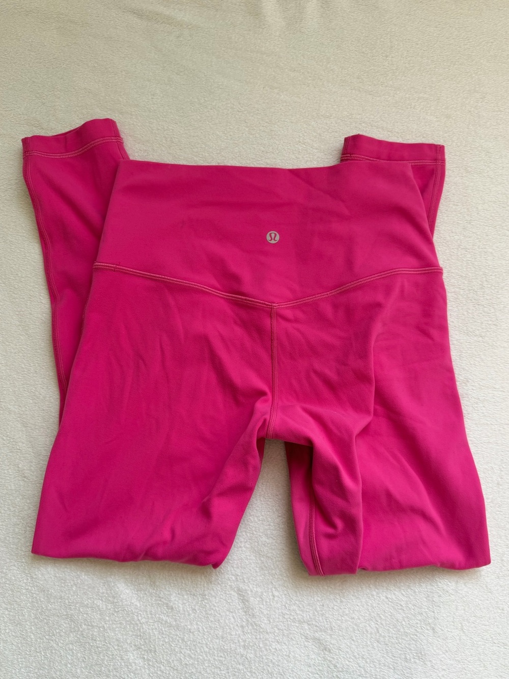 Lululemon Pink Buttery Soft Yoga Leggings Size 6